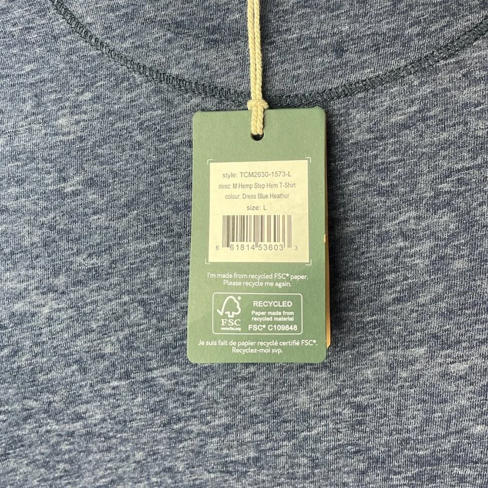 ⭐️SOLD⭐️NWT Tentree Hemp T-shirt - Picture 3 of 6